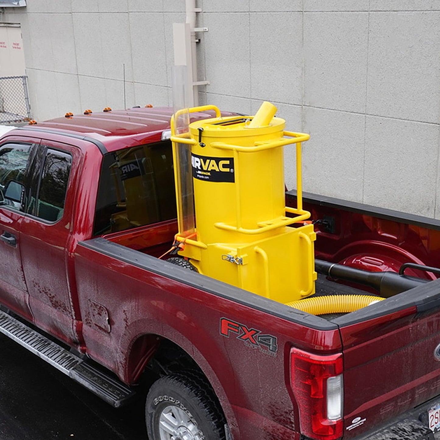 AirSpade Vac Vacuum Excavator in Truck Bed