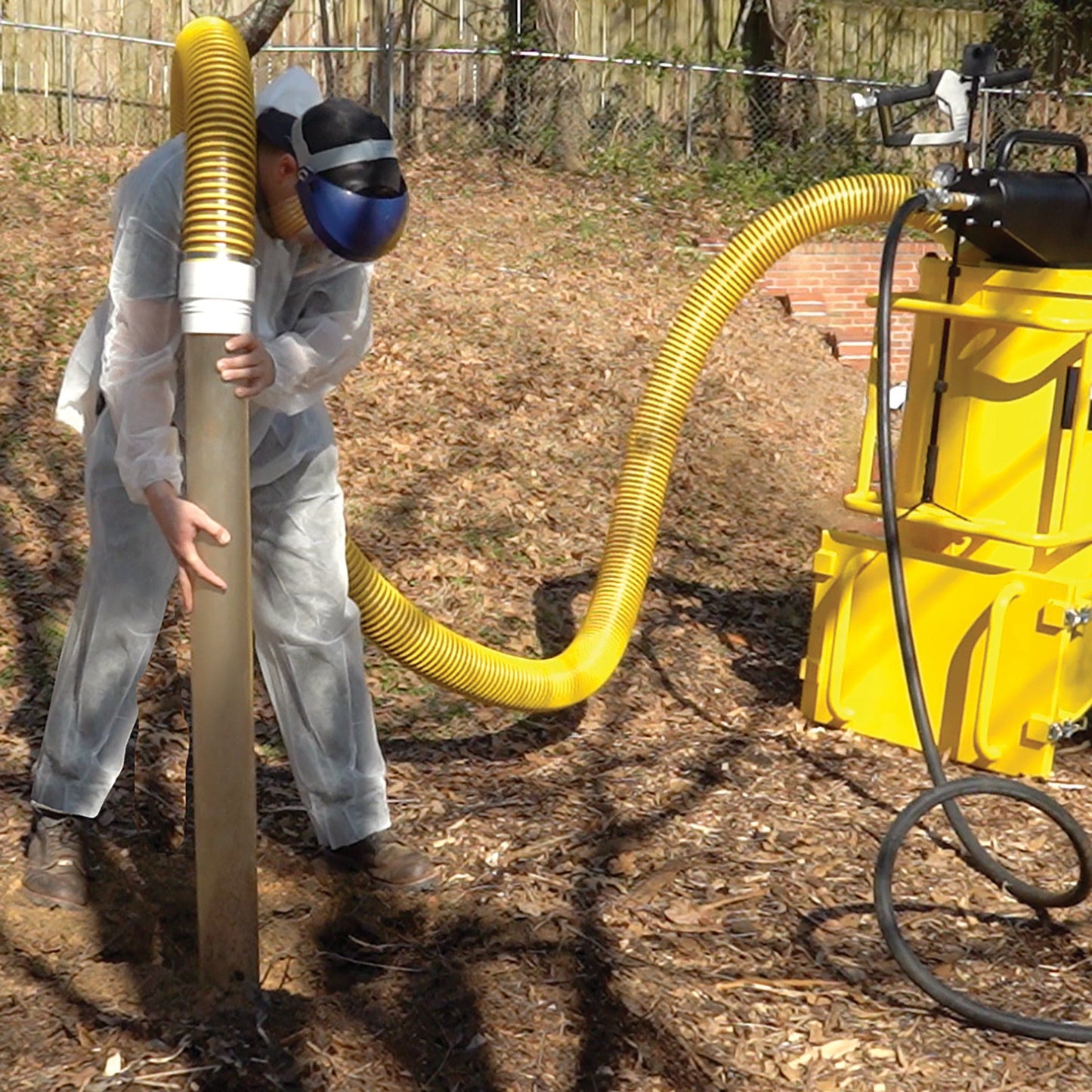 AirSpade Vac Vacuum Excavator Application